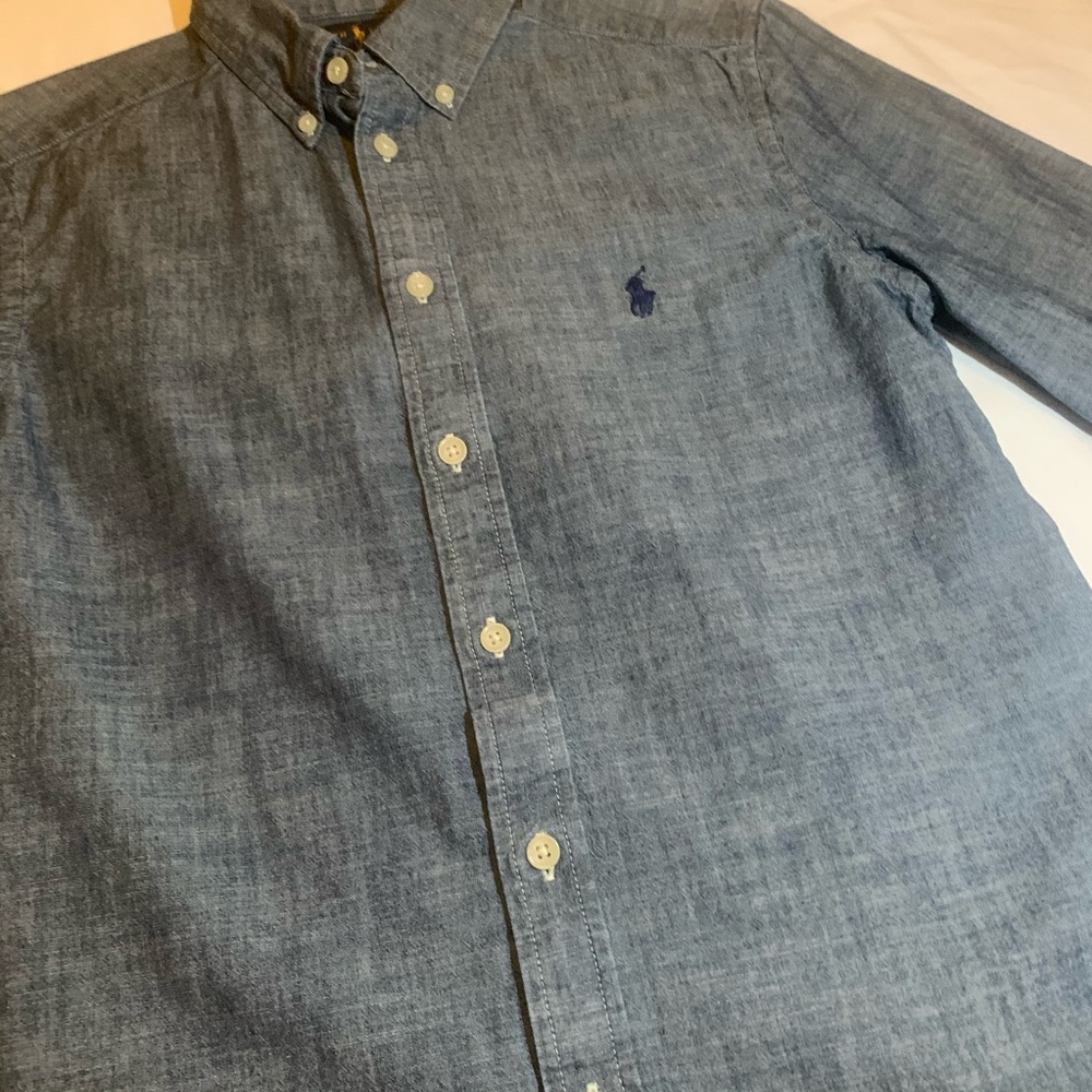RALPH LAUREN LS Button Down 14/16